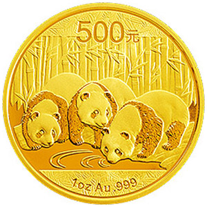 2013版熊猫金质500元图片