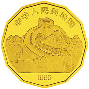中国近代名画系列第2组十二边形金质图片