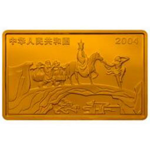 中国古典文学名著西游记长方形彩色第2组金质图片