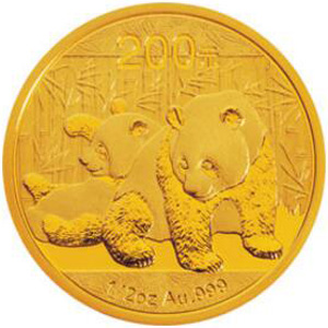 2010版熊猫金质200元图片