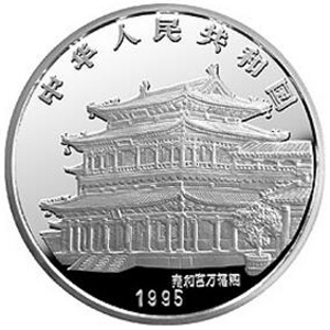 中国乙亥猪年银质50元图片