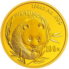 2003版熊猫金质（100元）纪念币