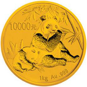 2007版熊猫金质10000元图片